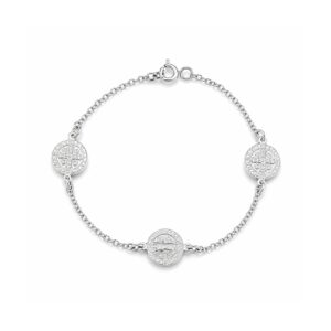 Pulseira São Bento Grumet em prata 925